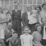 Mary, her daugters, and some grandchildren and great grandchildr